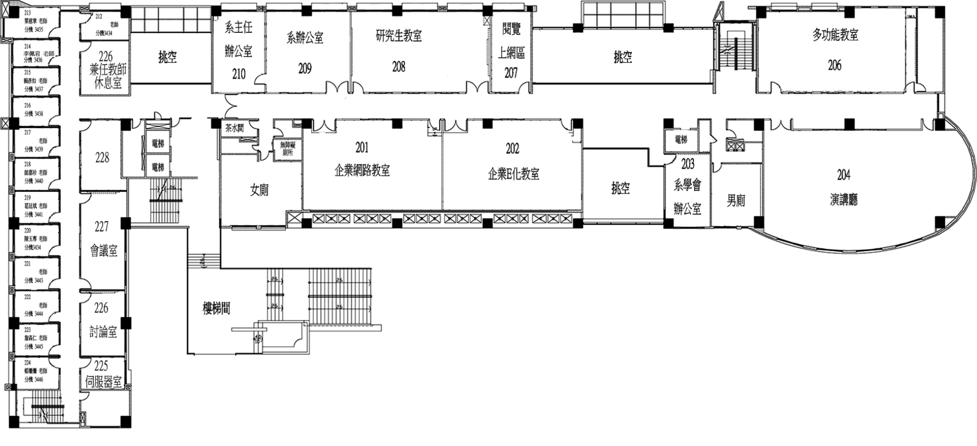 系所空間 - 資訊管理系(學士班、碩士班) - 明新科技大學Admission Service Division