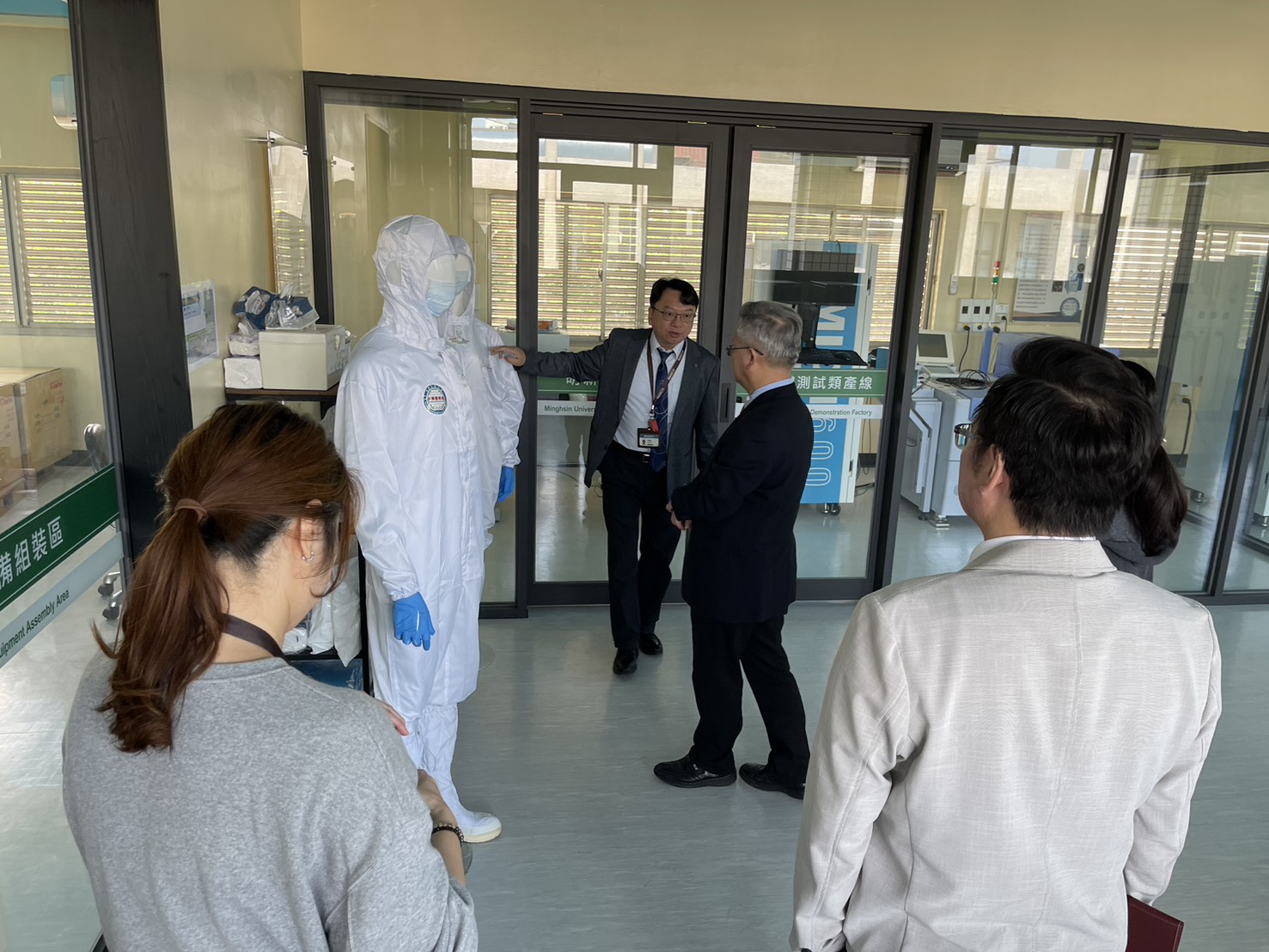 歡迎新竹高工校長帶領團隊蒞校參訪